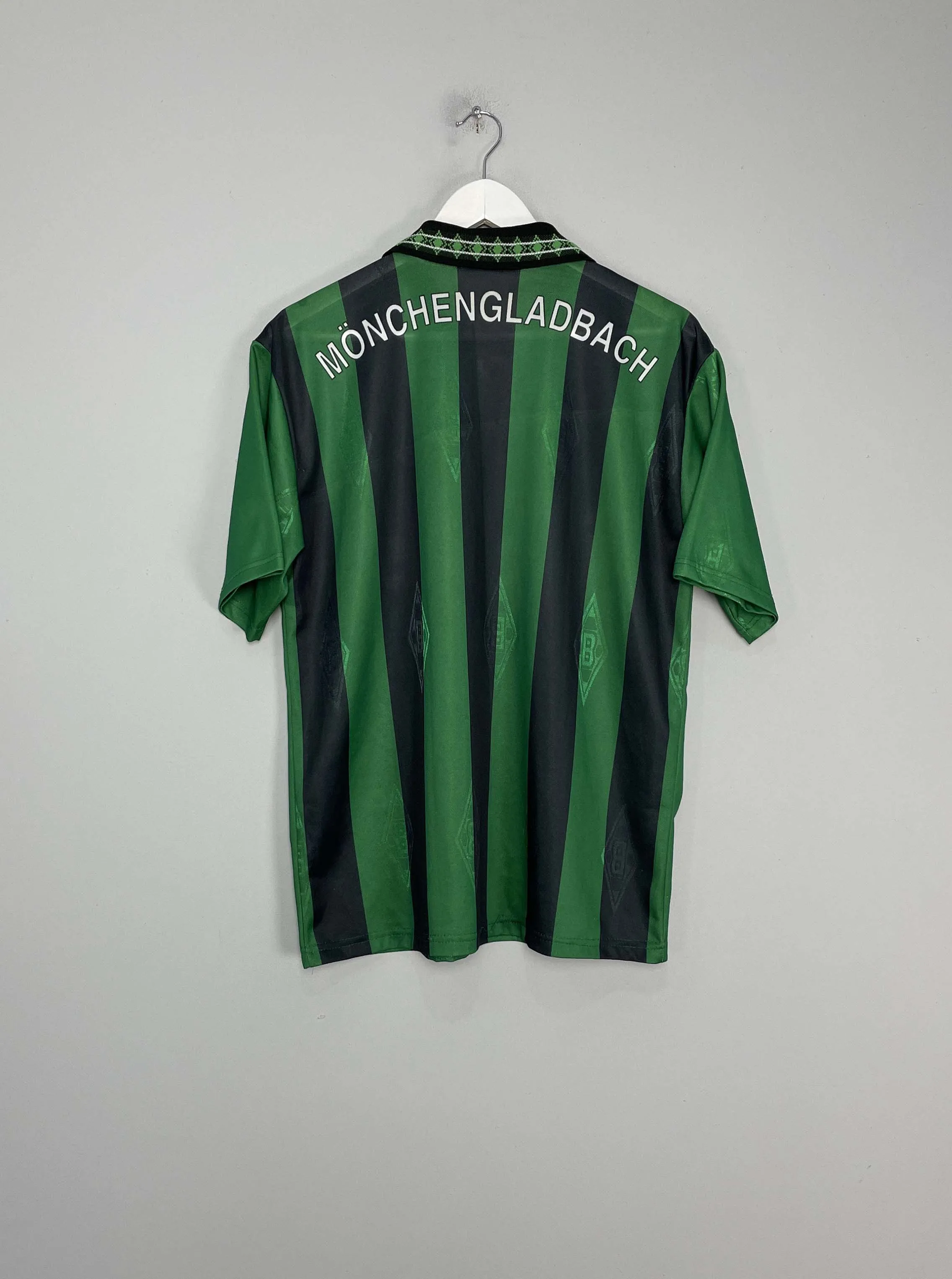 1995/96 MONCHENGLADBACH AWAY SHIRT (M) REEBOK