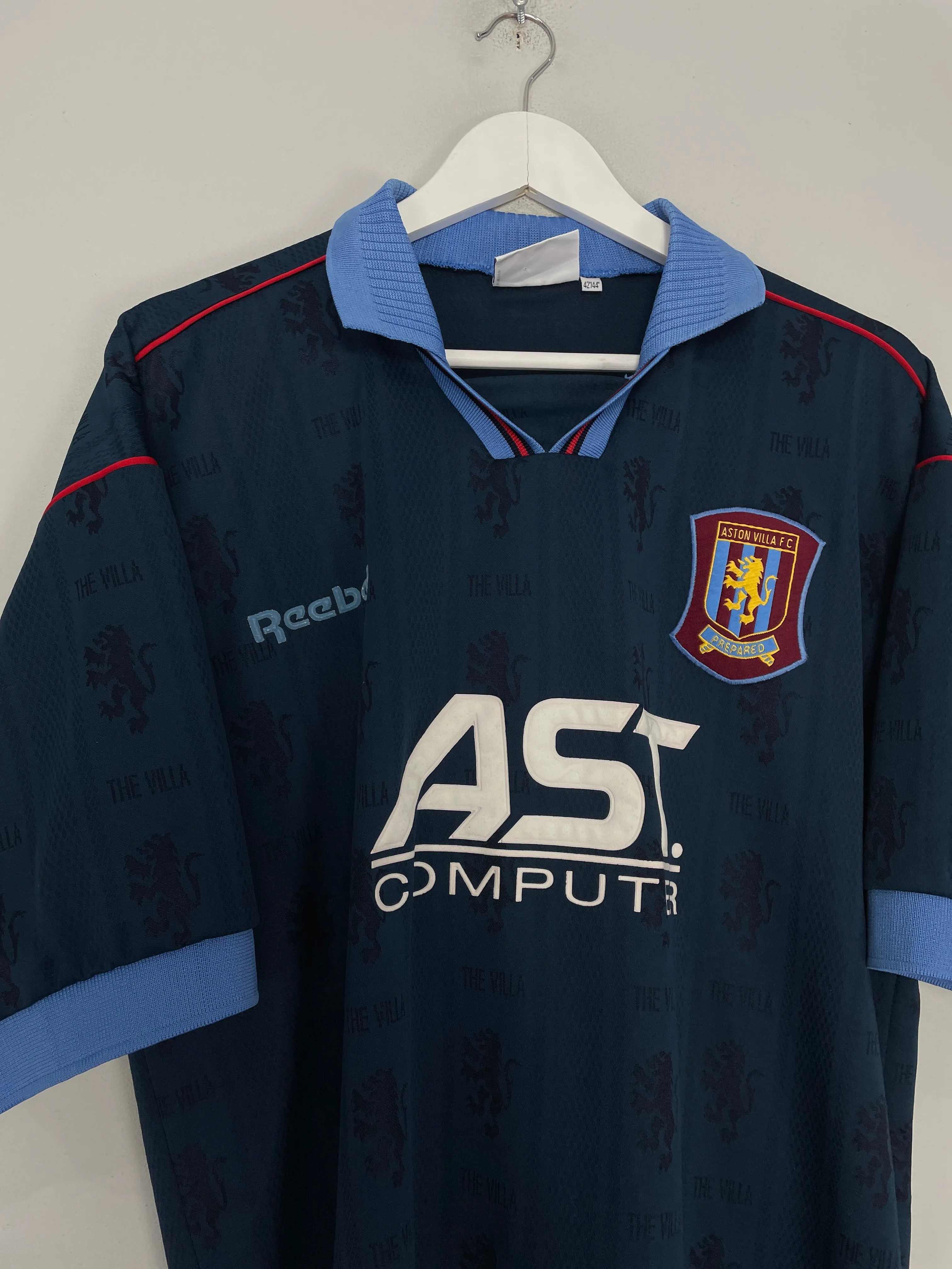 1995/97 ASTON VILLA AWAY SHIRT (L) REEBOK