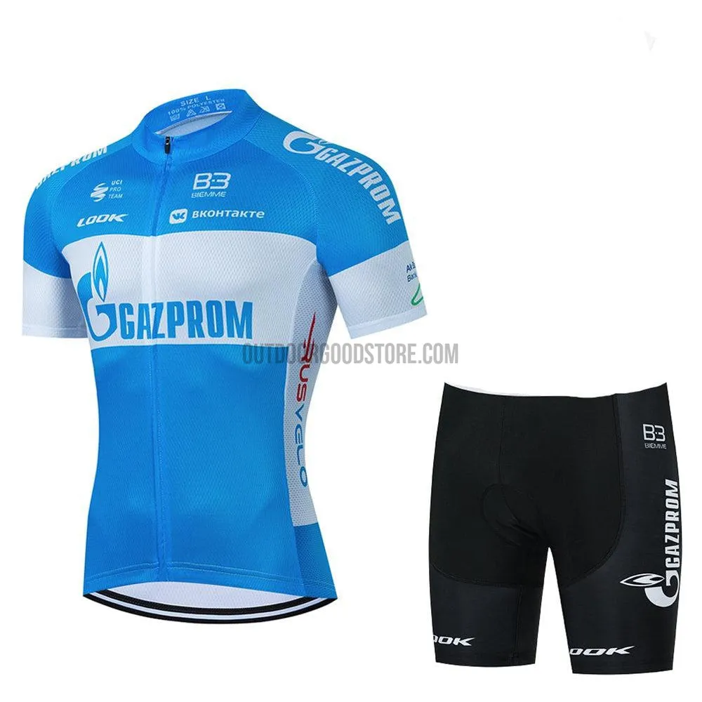 2022 GZ Blue Cycling Bike Jersey Kit