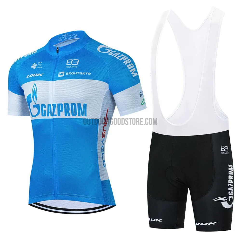 2022 GZ Blue Cycling Bike Jersey Kit