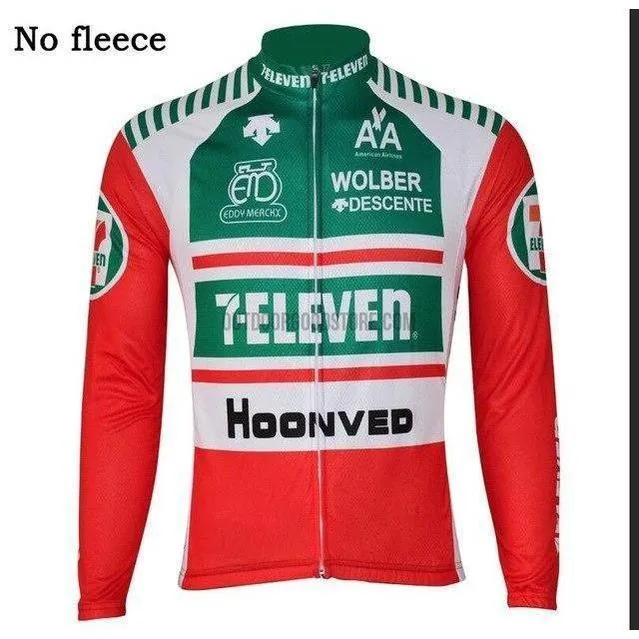 7 Eleven 11 Long Sleeve Cycling Jersey