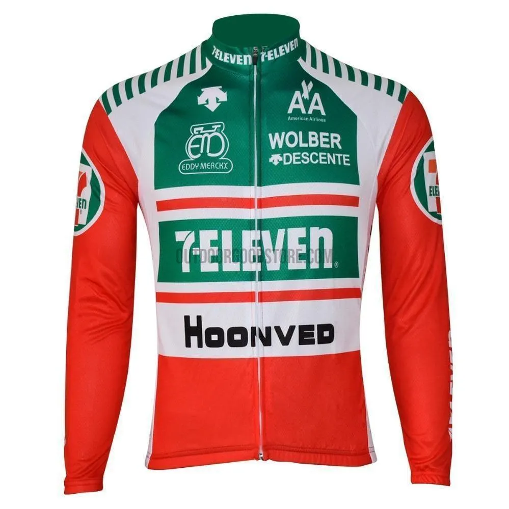 7 Eleven 11 Long Sleeve Cycling Jersey