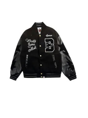 A bathing ape bape varsity jackets