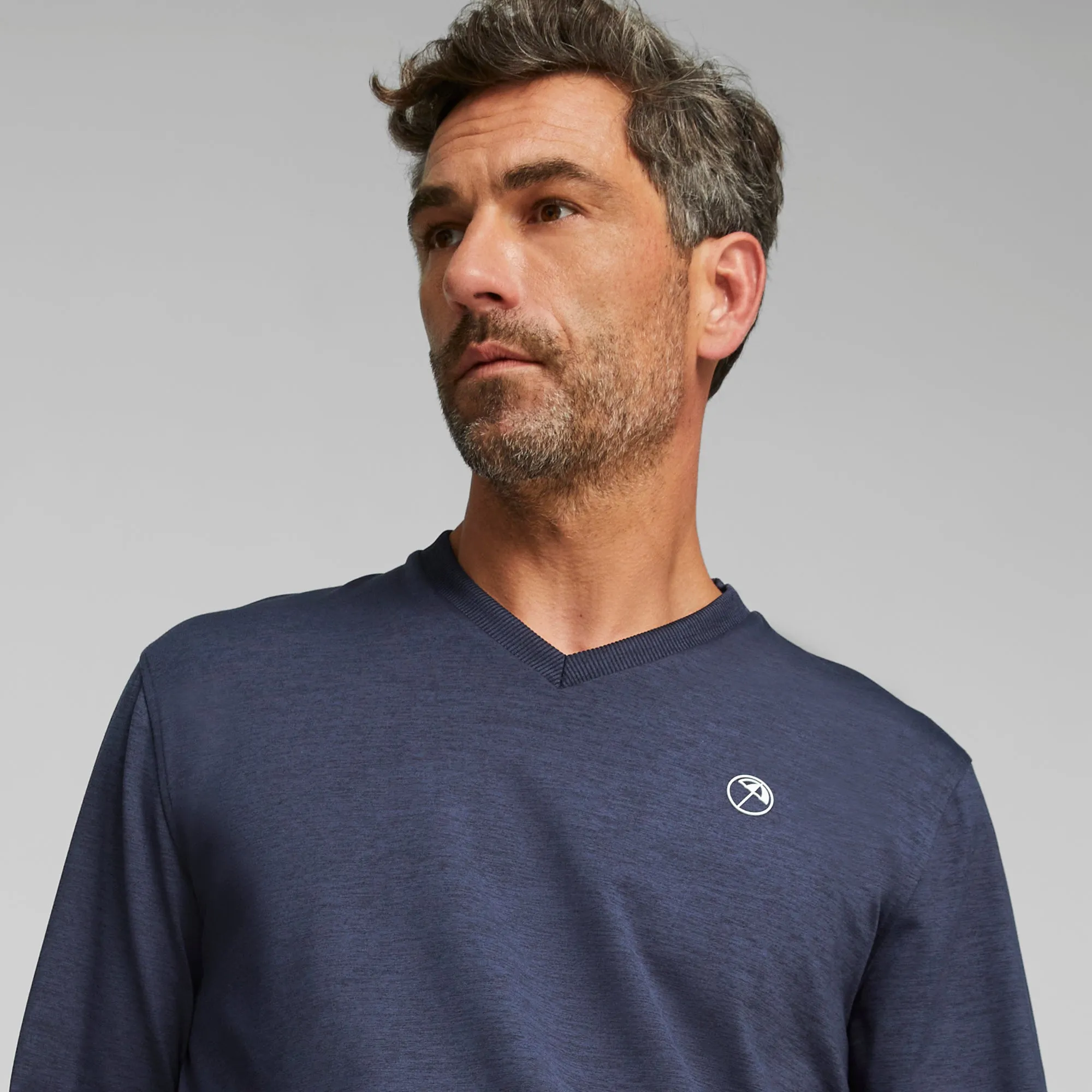 AP CLOUDSPUN V-Neck Golf Sweatshirt