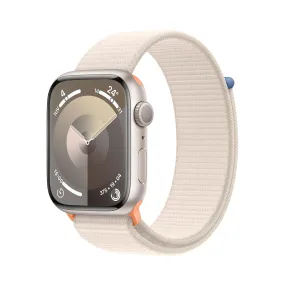 Apple Watch Series 9 (GPS) - Caja de aluminio en blanco estrella de 45 mm - Correa Loop deportiva blanco estrella