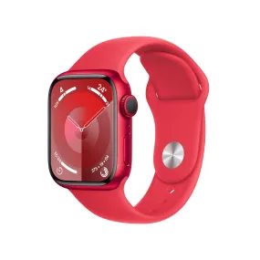 Apple Watch Series 9 (GPS) - Caja de aluminio (PRODUCT)RED de 41 mm - Correa deportiva (PRODUCT)RED - Talla S/M