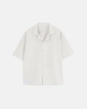 Basics Short Sleeve Shirt Cream