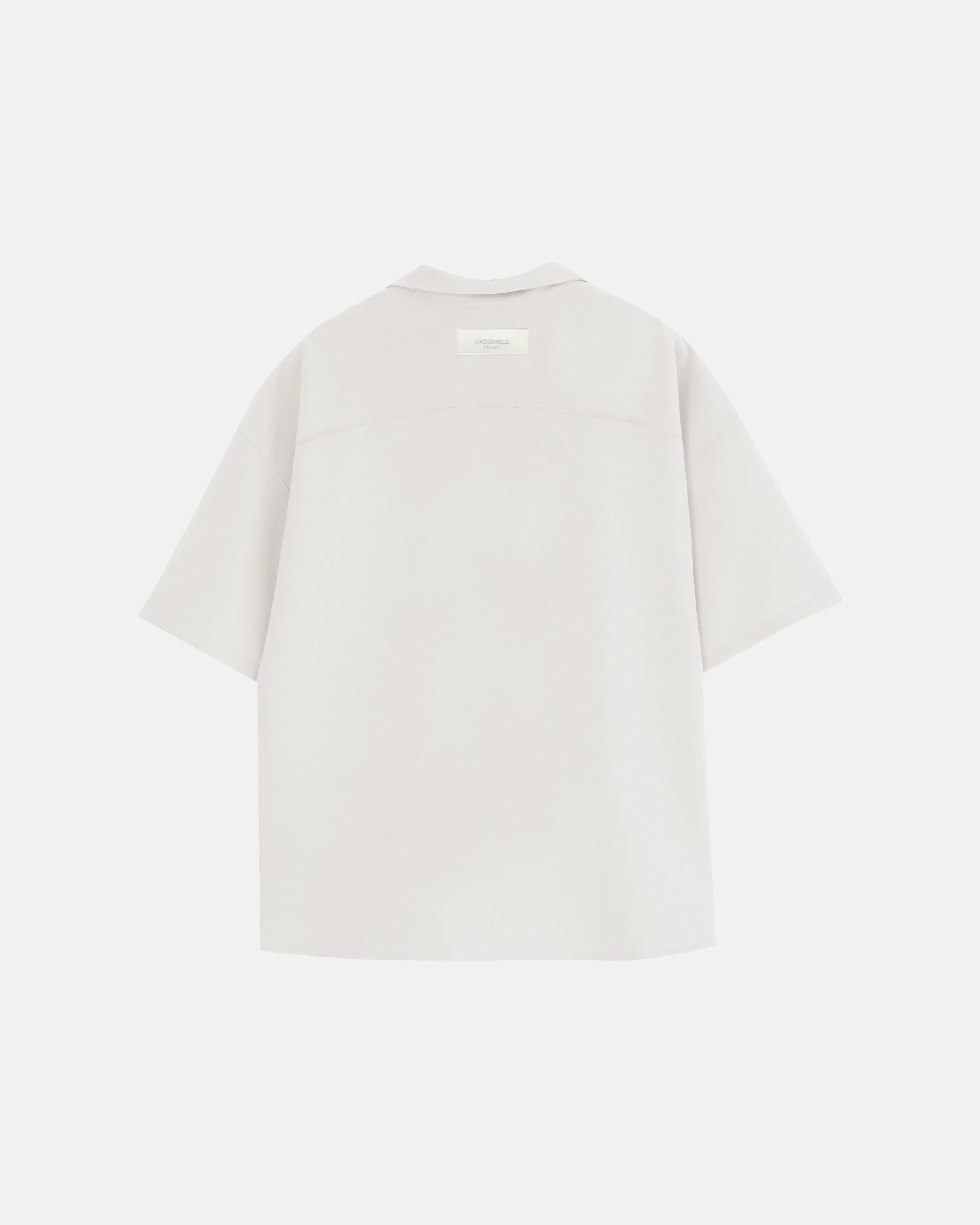 Basics Short Sleeve Shirt Cream