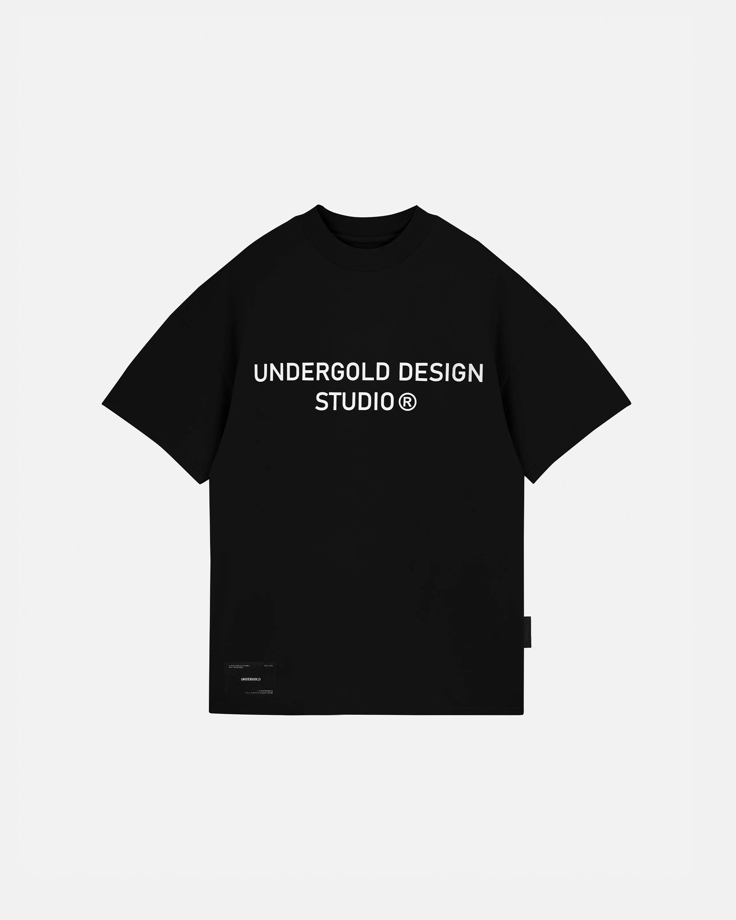 Basics Undergold Design Studio Regular Fit T-shirt Black