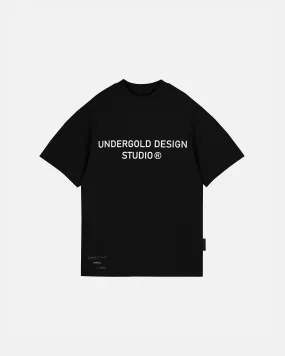 Basics Undergold Design Studio Regular Fit T-shirt Black