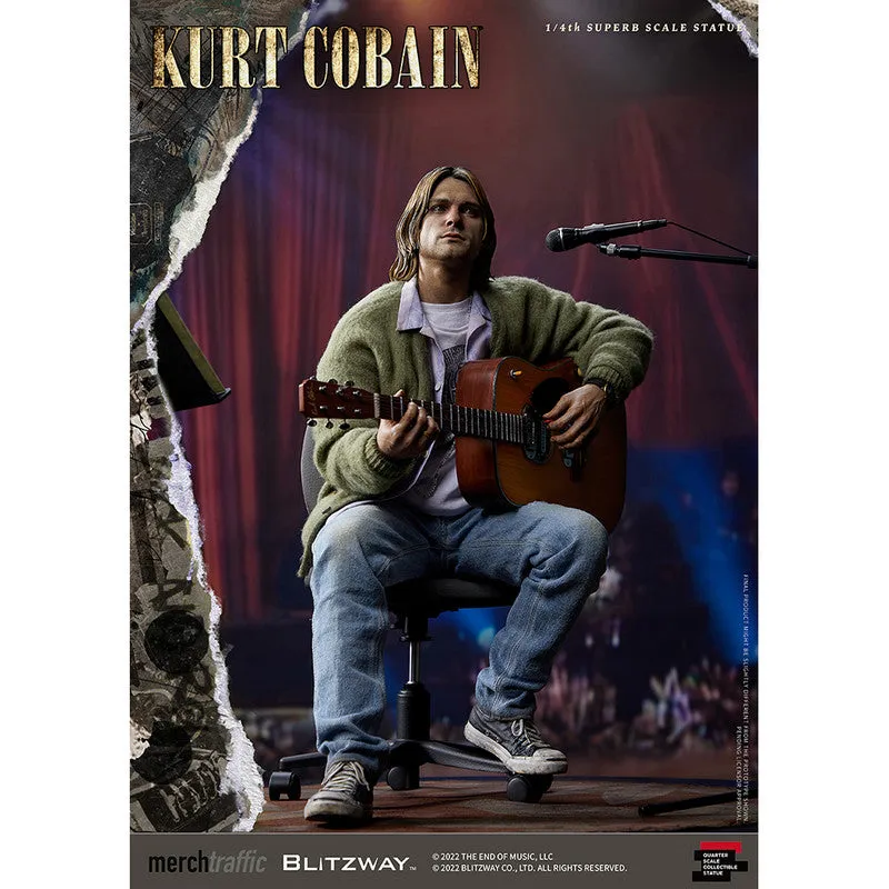 Blitzway Estatua Kurt Cobain Escala 1:4 Kurt Cobain