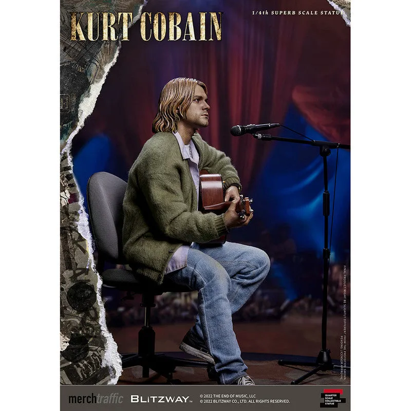 Blitzway Estatua Kurt Cobain Escala 1:4 Kurt Cobain