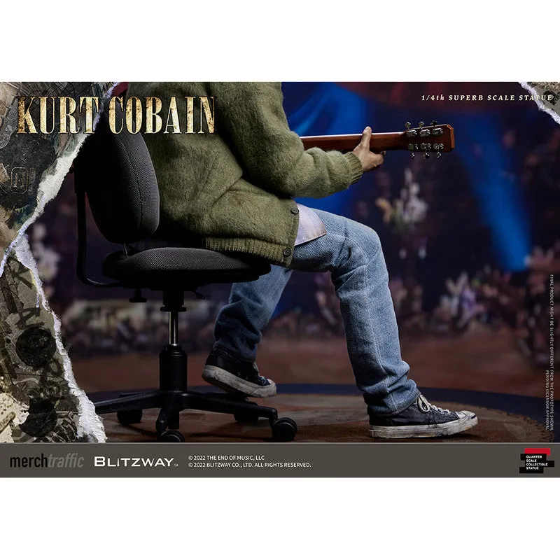 Blitzway Estatua Kurt Cobain Escala 1:4 Kurt Cobain