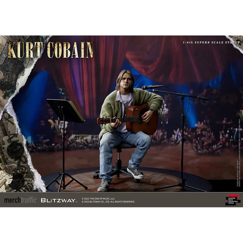 Blitzway Estatua Kurt Cobain Escala 1:4 Kurt Cobain