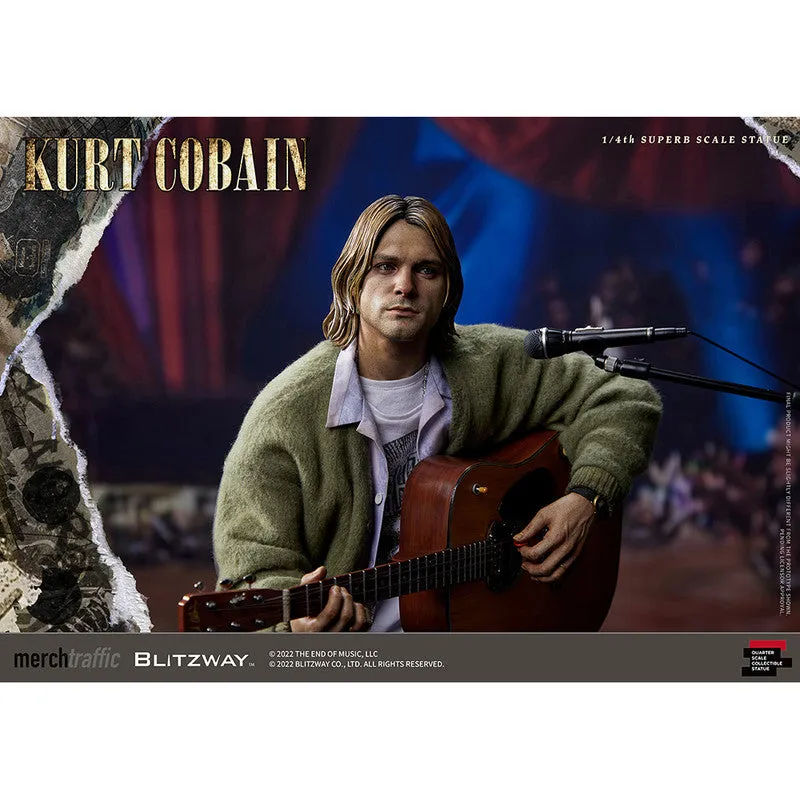 Blitzway Estatua Kurt Cobain Escala 1:4 Kurt Cobain