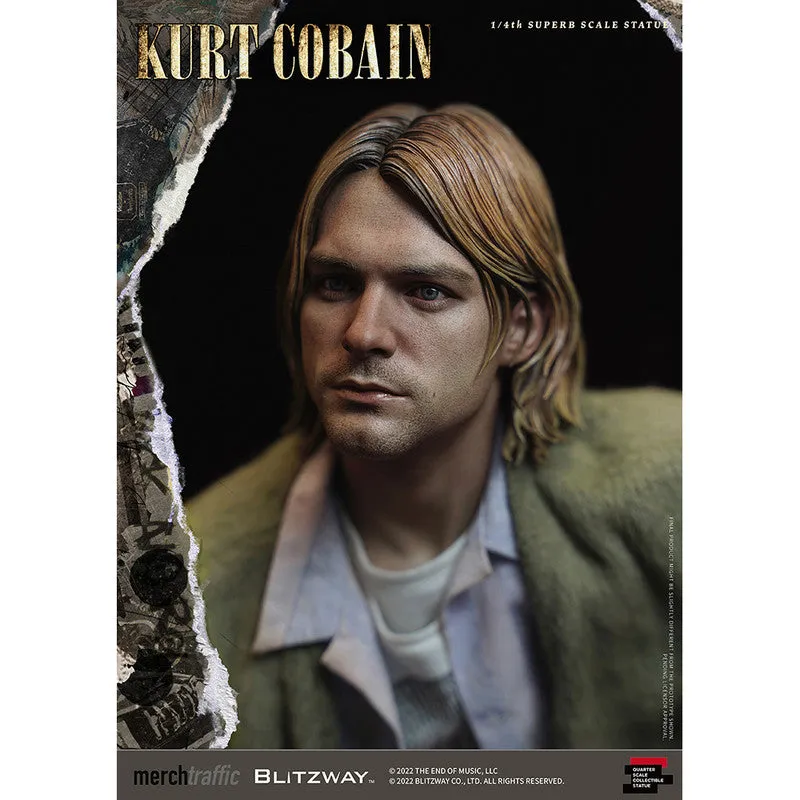 Blitzway Estatua Kurt Cobain Escala 1:4 Kurt Cobain