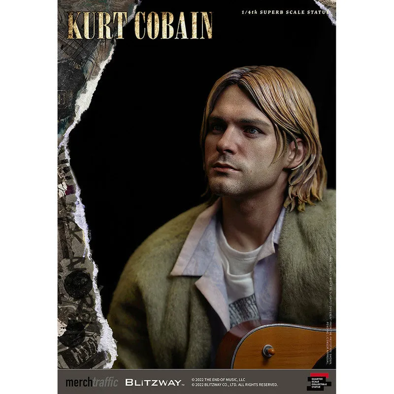 Blitzway Estatua Kurt Cobain Escala 1:4 Kurt Cobain