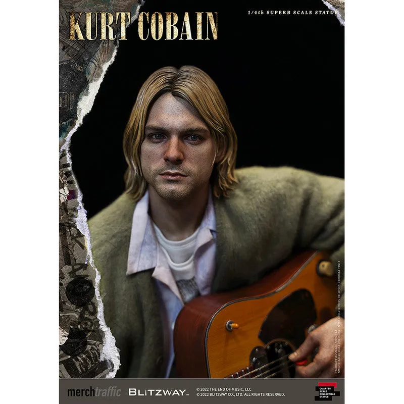 Blitzway Estatua Kurt Cobain Escala 1:4 Kurt Cobain