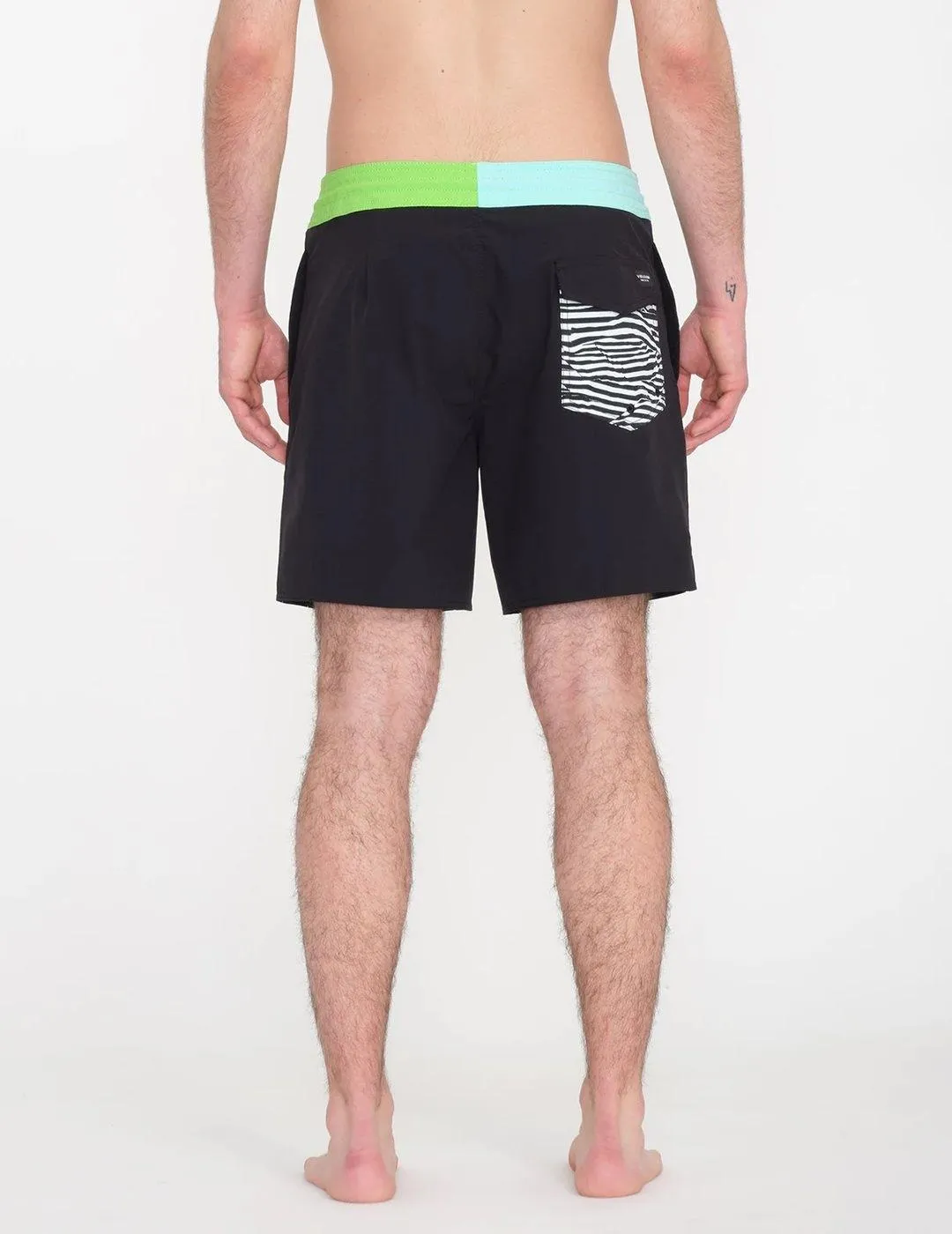 Boardshort Volcom About Time Liberators 17 Negro