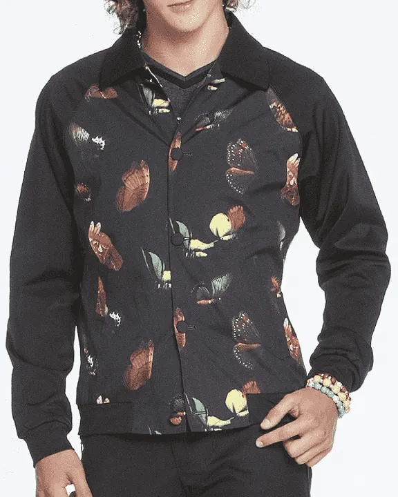 Bomber Jacket, Butterfly - Sport Jacket - Fashion Mens