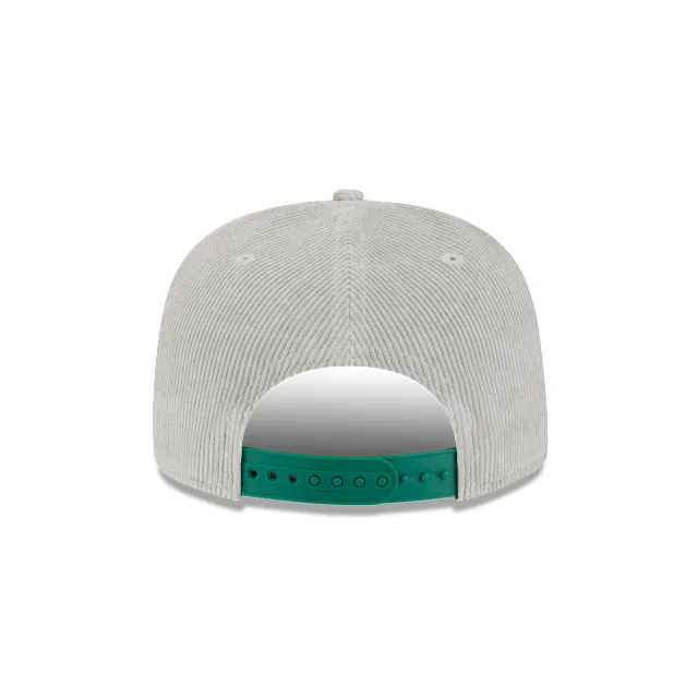 Boston Celtics NBA Golfer Gray Corduroy Snapback