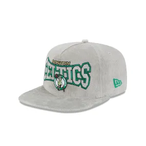 Boston Celtics NBA Golfer Gray Corduroy Snapback