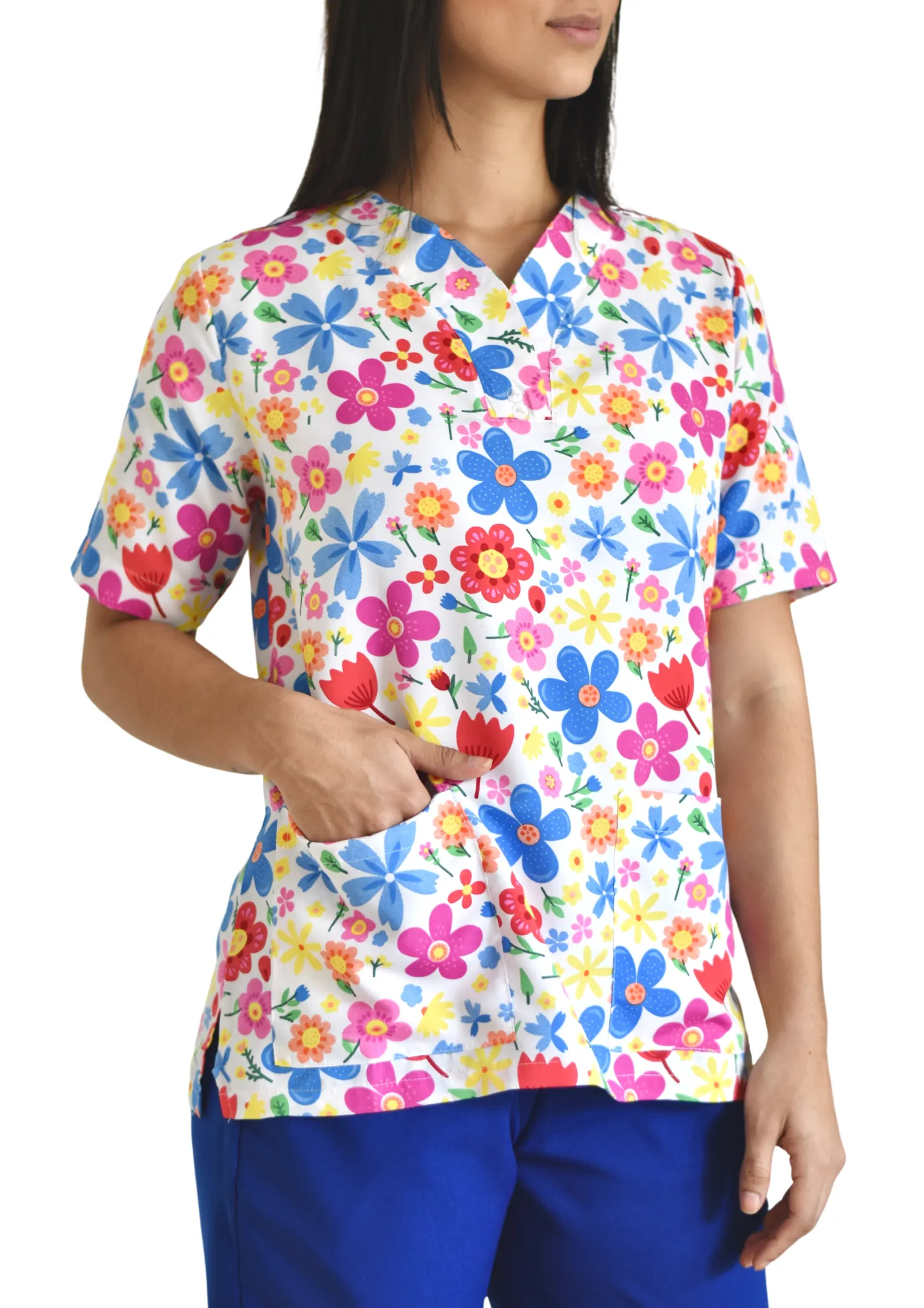 Camisa antifluidos - Jardín de Flores