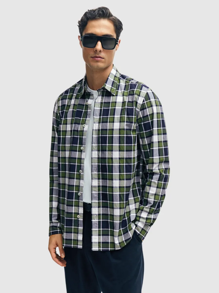 Camisa estampada Regular-Fit BOSS