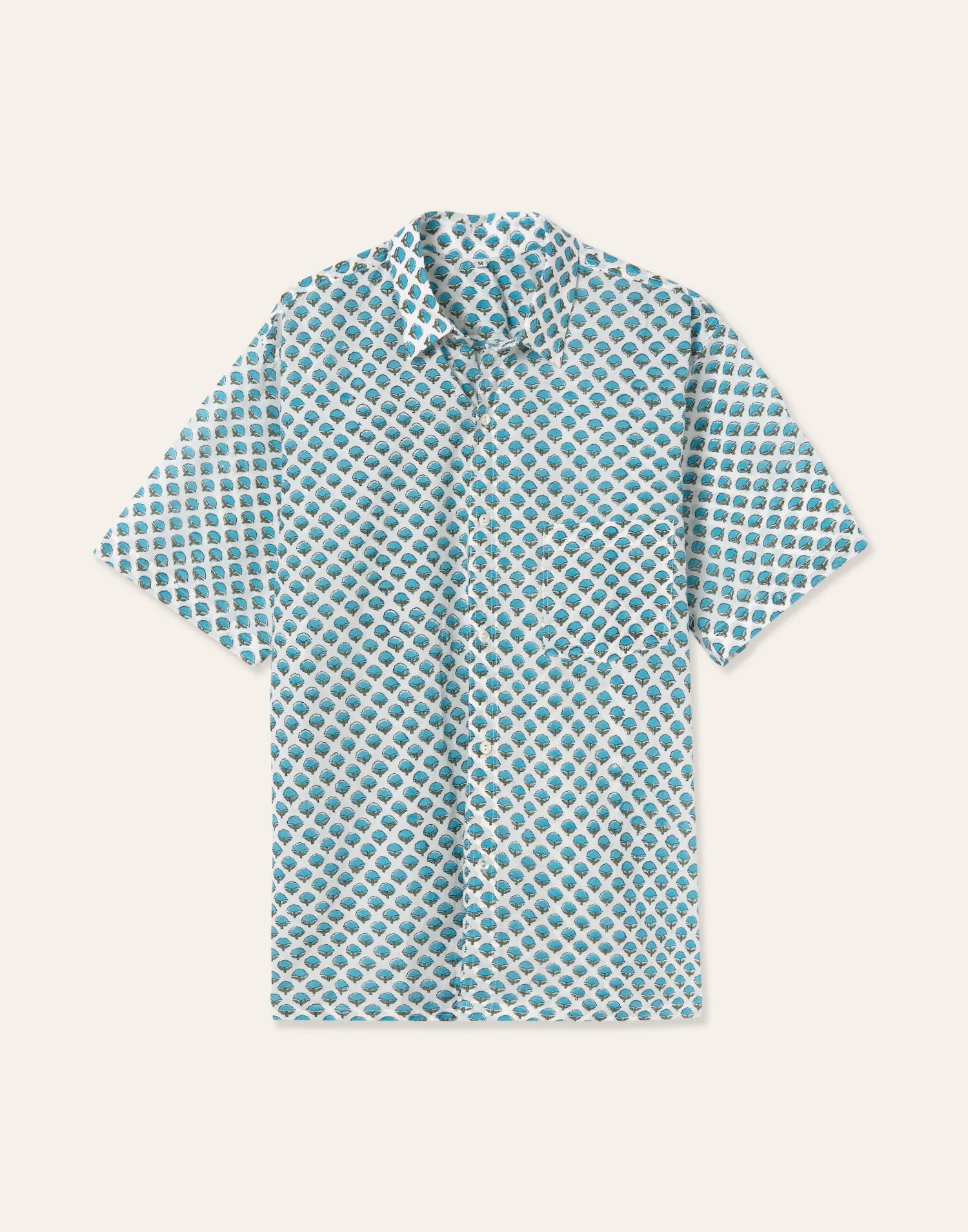 Camisa hombre print indio