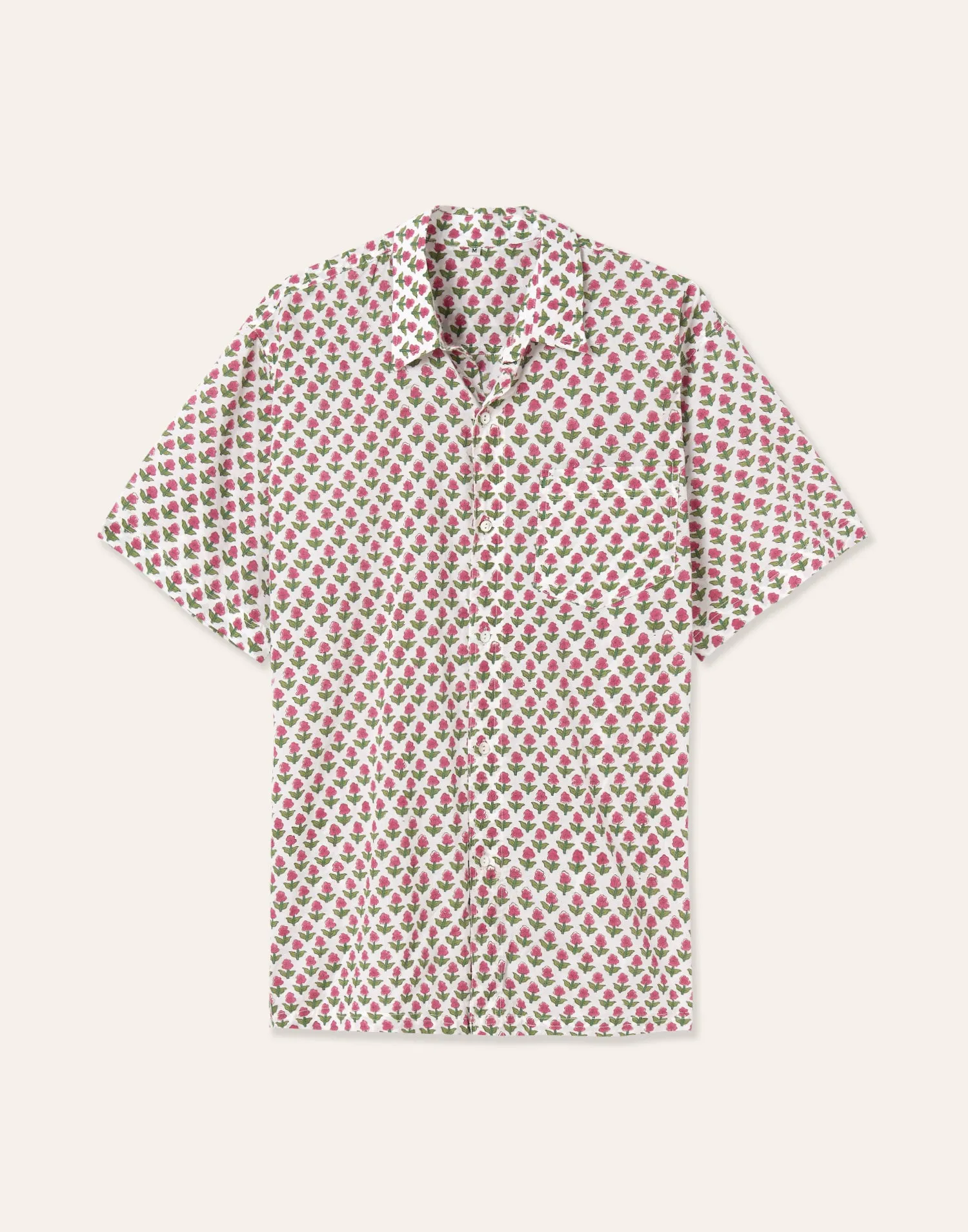 Camisa hombre print indio