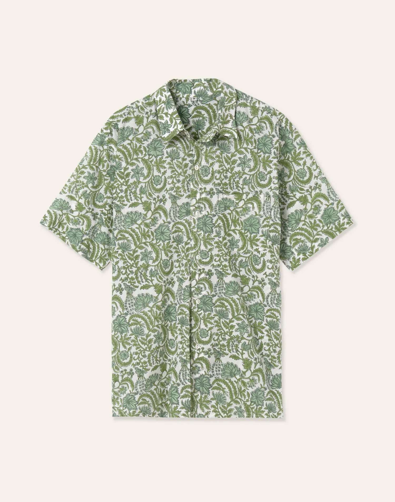 Camisa hombre print indio