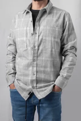 Camisa M/L Flanels Monet Gris