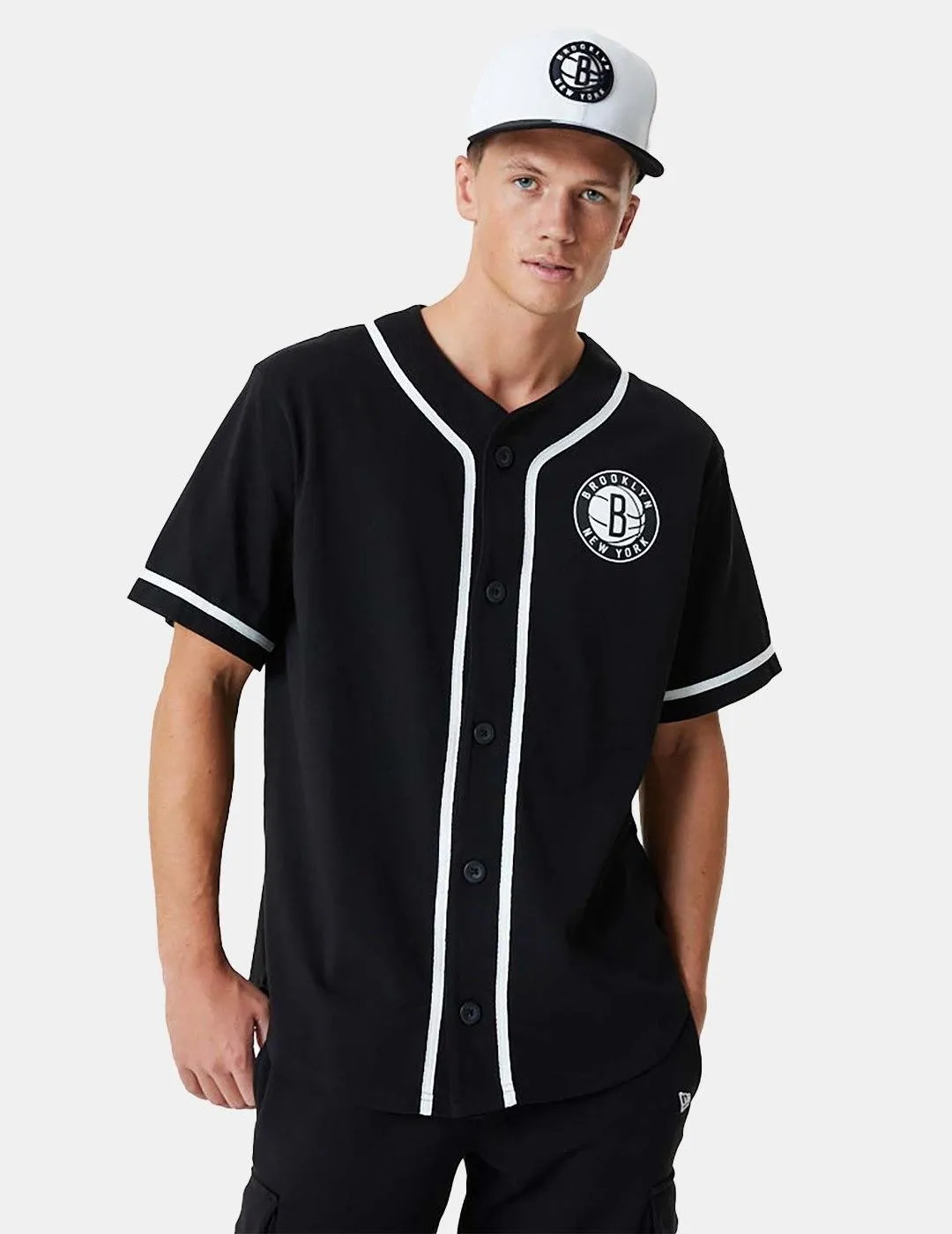 Camisa New Era NBA Brooklyn Nets Negro