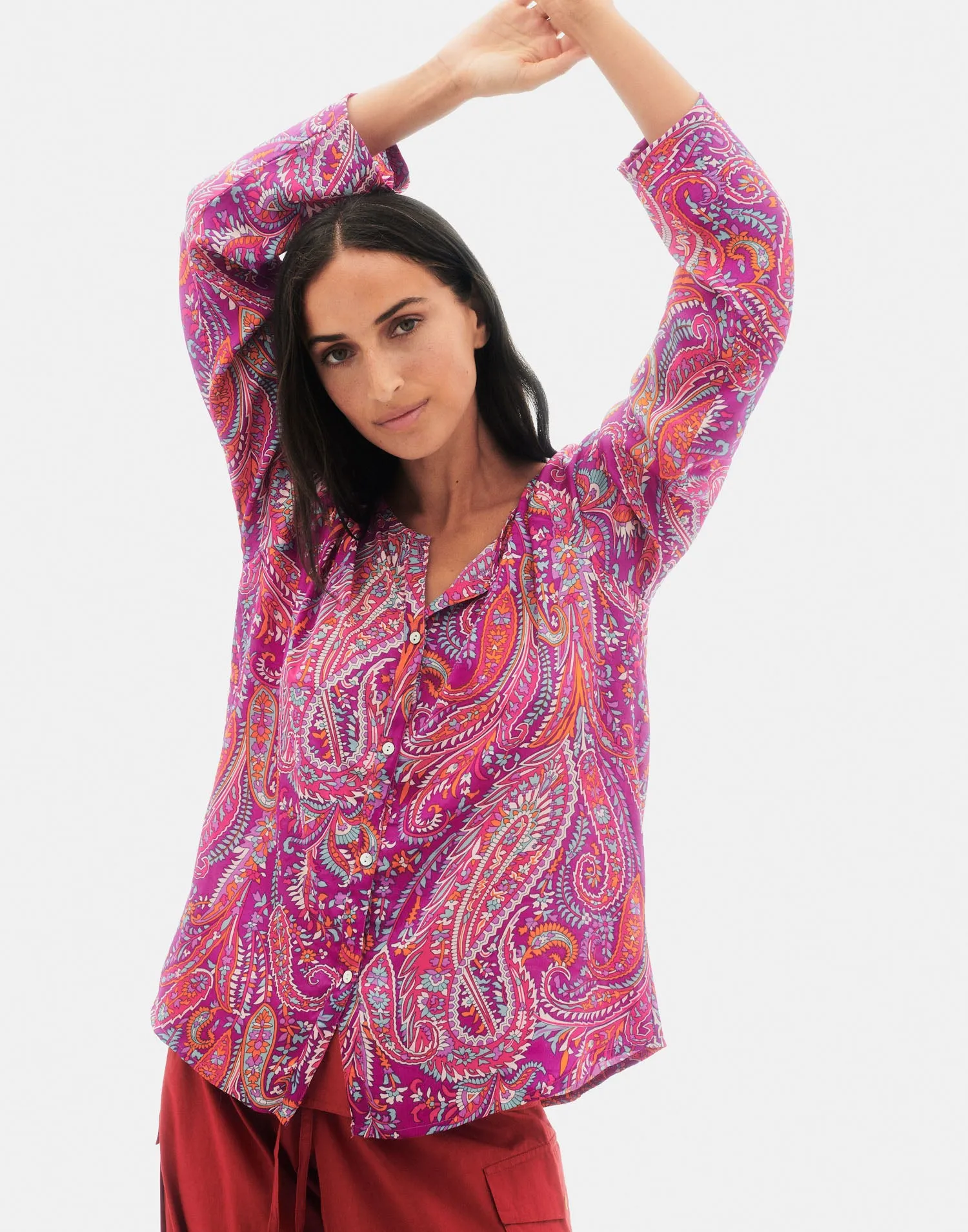 Camisa Paisley