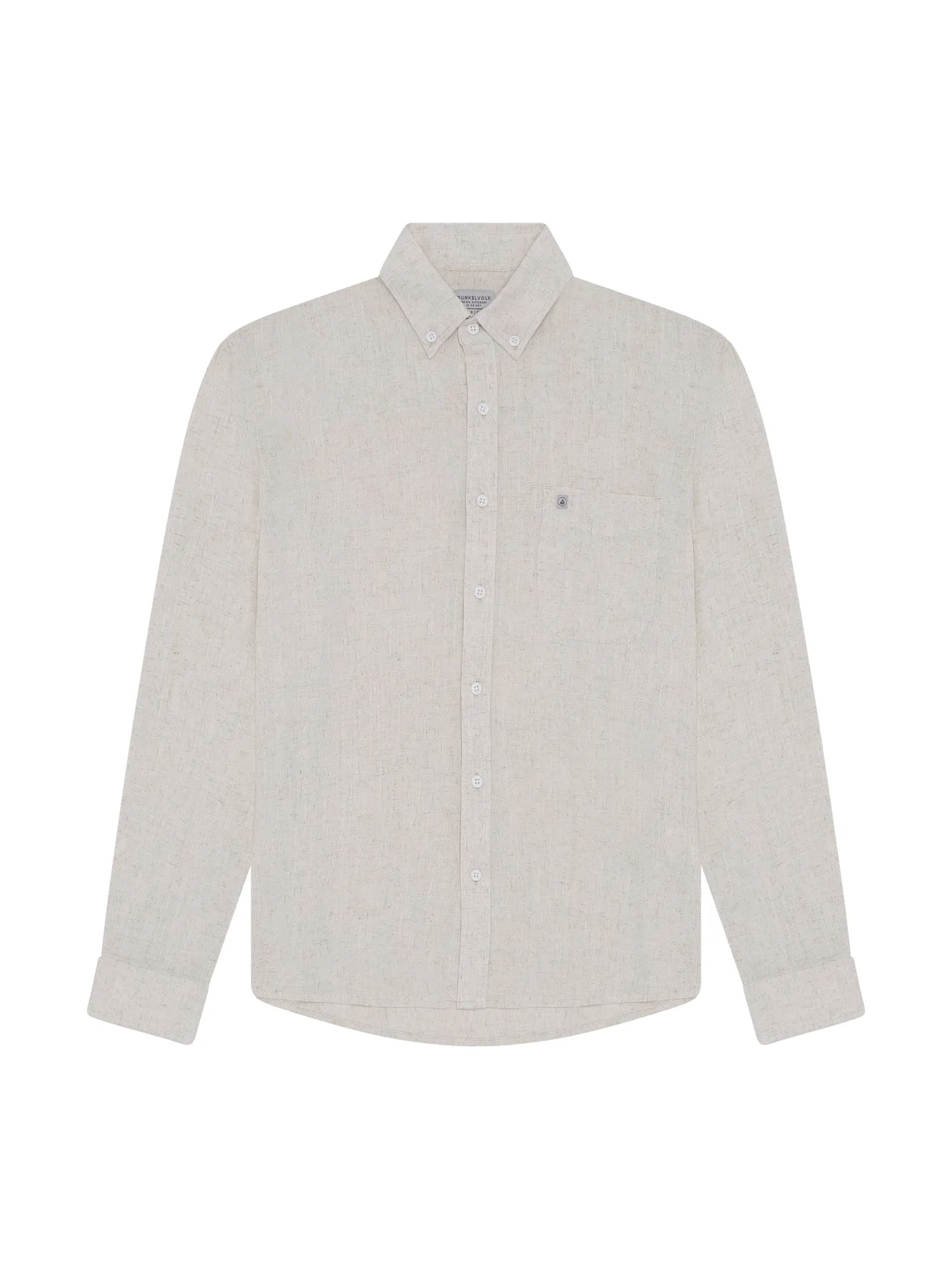 Camisa para Hombre DUNKELVOLK LINEN BLESSED KHA