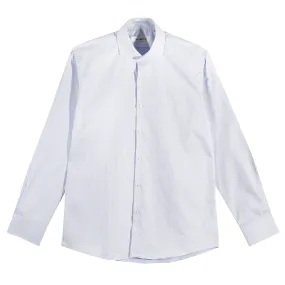 CAMISA RAYADA CELESTE