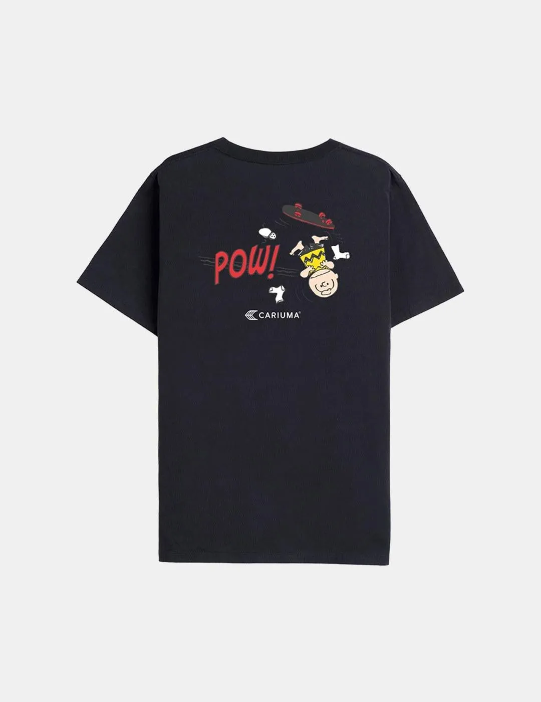 Camiseta Cariuma Peanuts Charlie Brown Negro