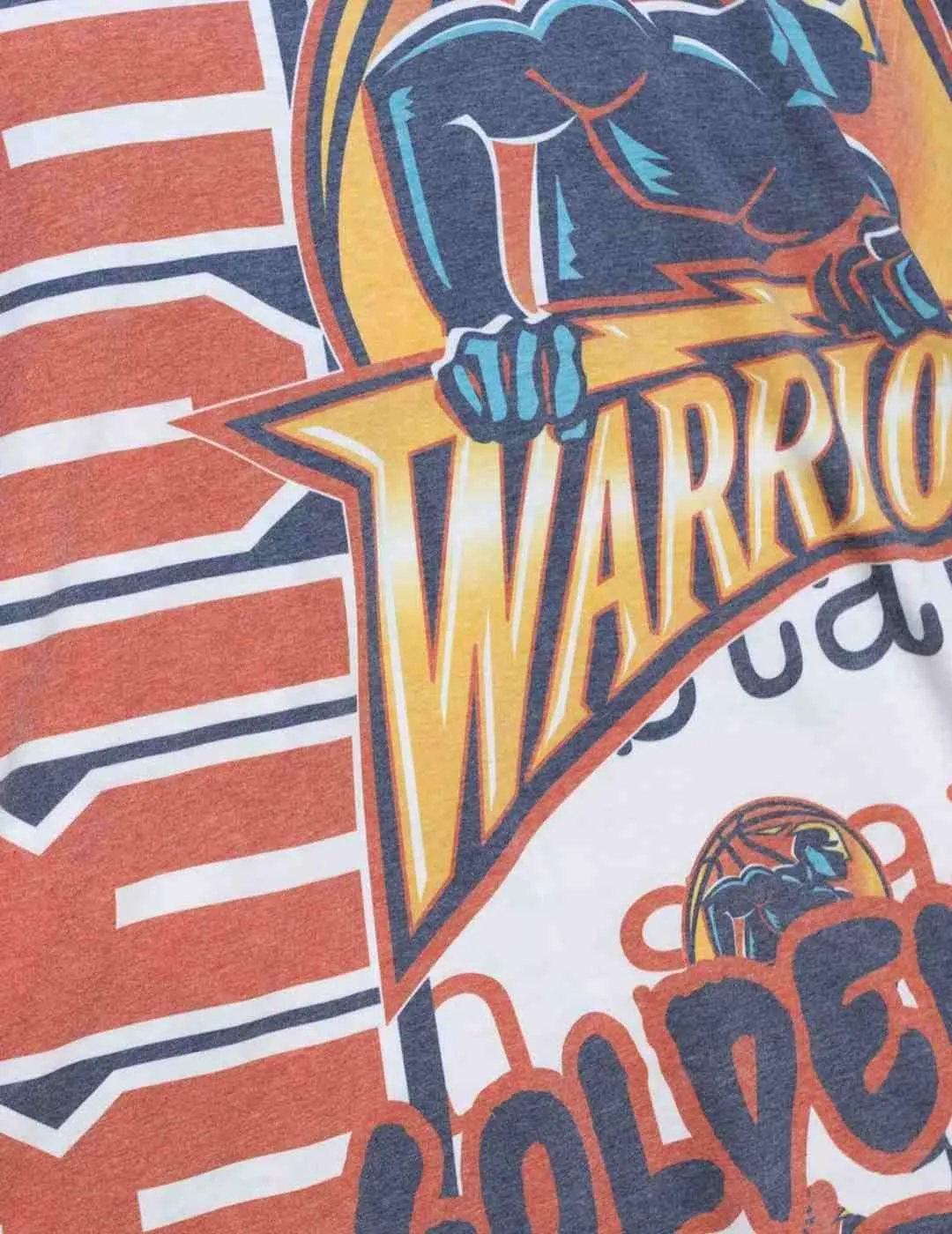 Camiseta Mitchell & Ness NBA Warriors Jumbotron 2.