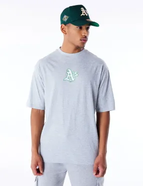 Camiseta New Era Mlb Oakland World Series Gris