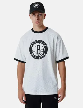 Camiseta New Era NBA Brooklyn Nets Blanco