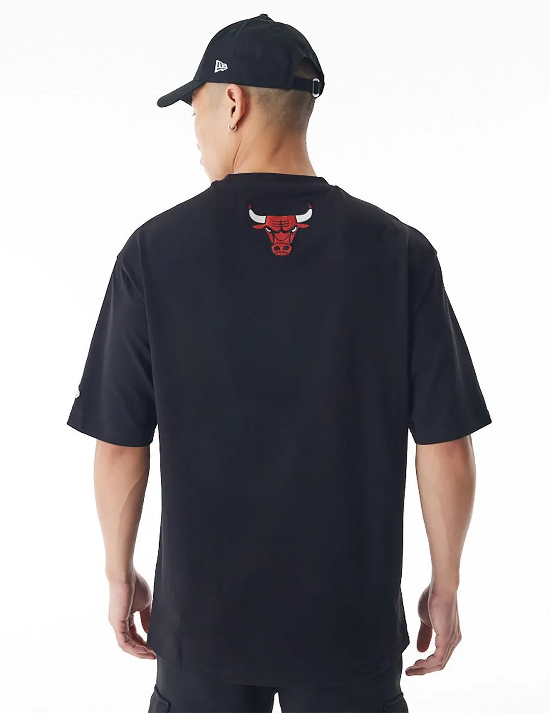 Camiseta New Era NBA Bulls Graphic Negro