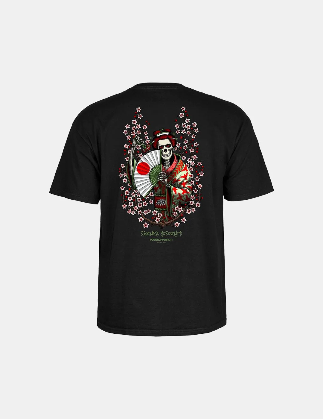 Camiseta Powell Peralta Sakura Yosozumi Negro