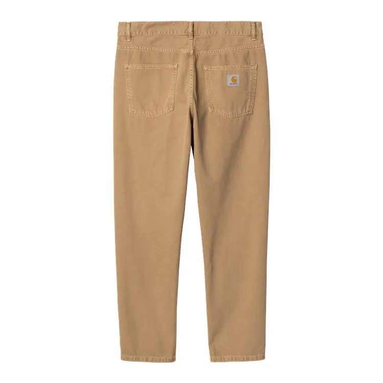 CARHARTT WIP NEWEL PANT PEANUT STONE DYED