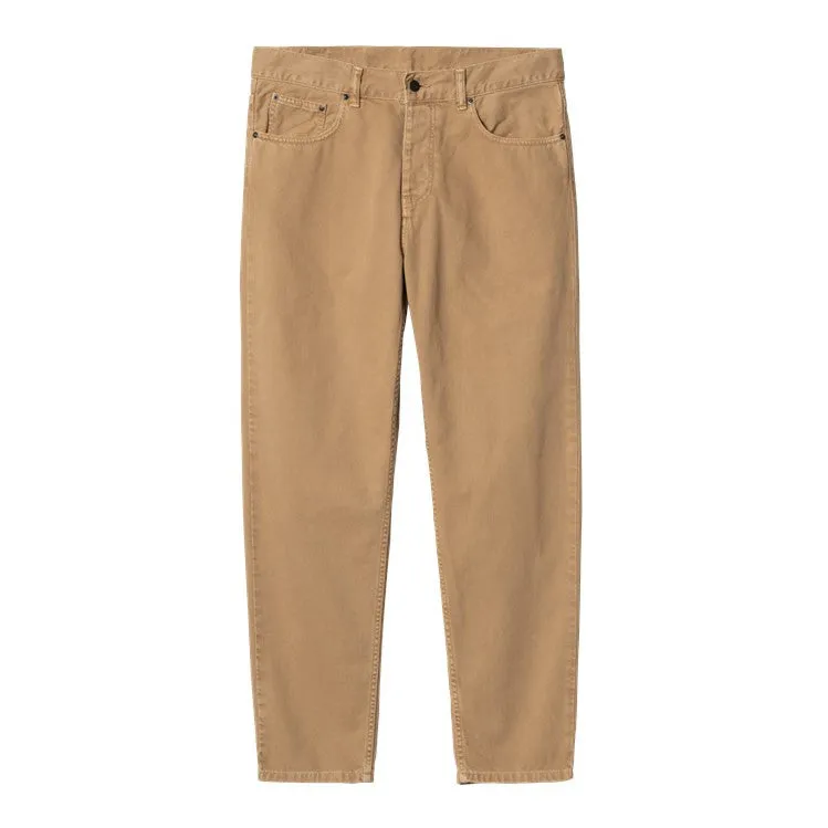 CARHARTT WIP NEWEL PANT PEANUT STONE DYED