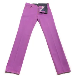 Cesare Attolini Purple Jeans - Slim