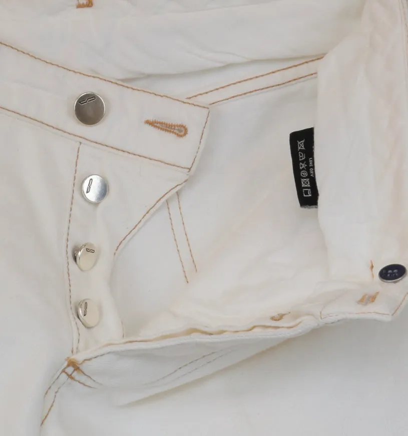 Cesare Attolini White Jeans - Slim