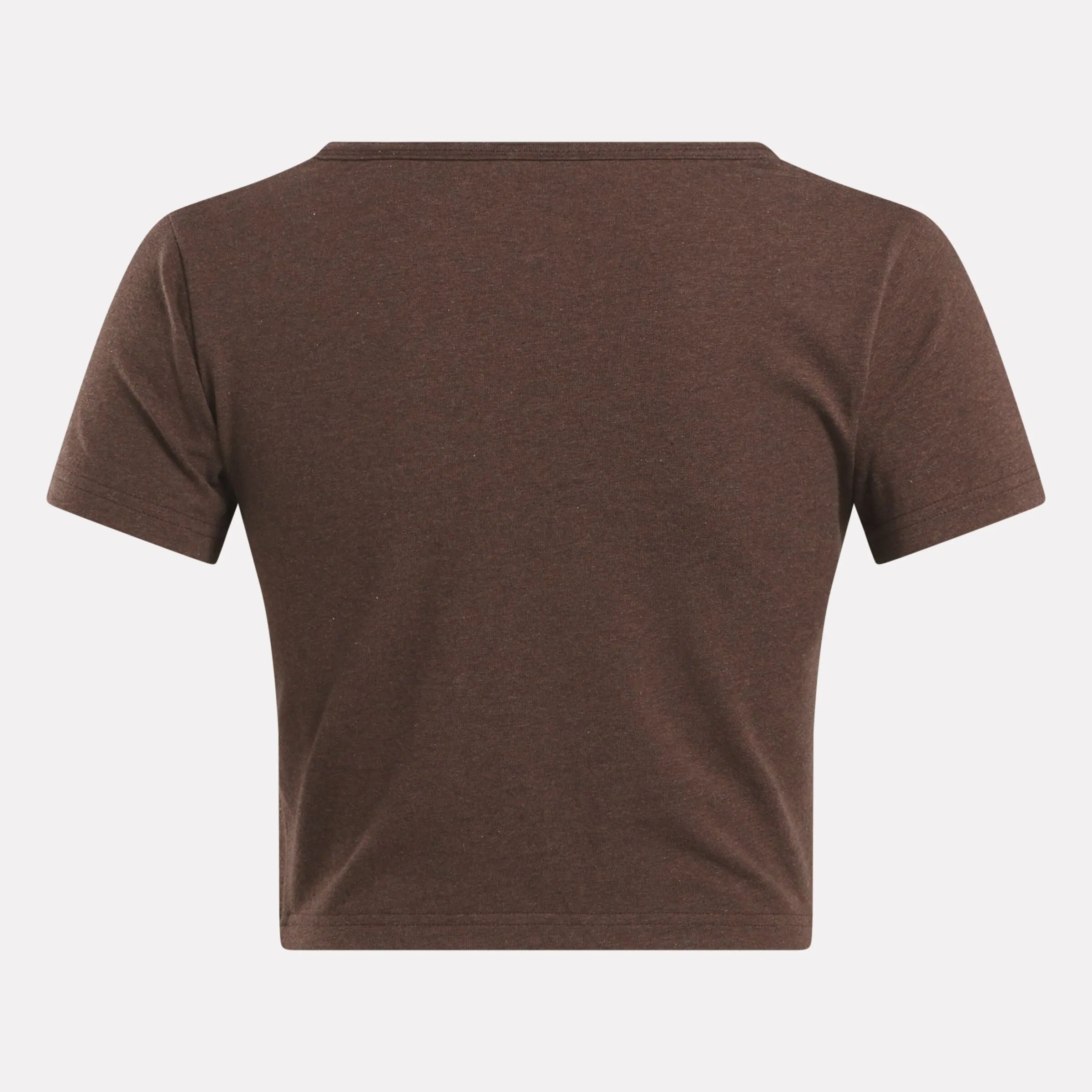 Classic Quarter 2, Casual Style, Basketball-Inspired Melange Top in Mahogany Color