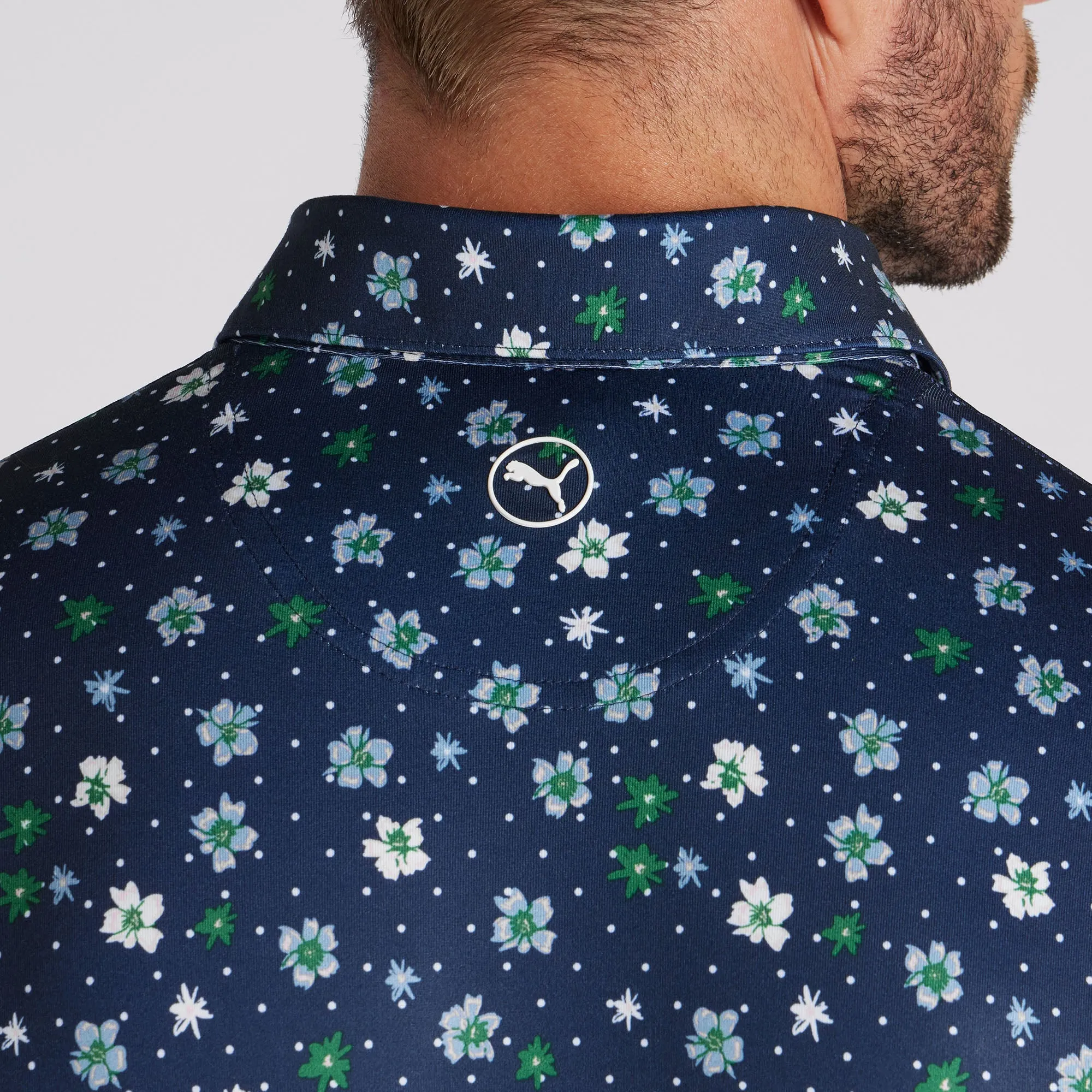 CLOUDSPUN Floral Golf Polo