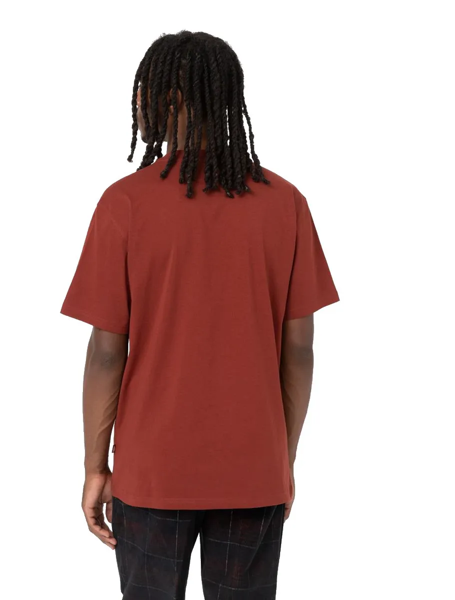 DICKIES CAMISETA LURAY POCKET LADRILLO