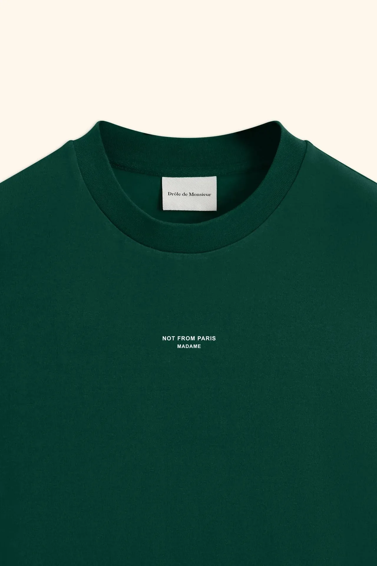 Drôle de Monsieur Classique NFPM Tee - Dark Green